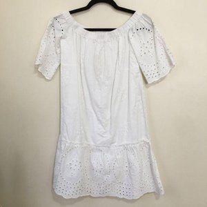 REBELLION off the shoulder eyelet dress L3